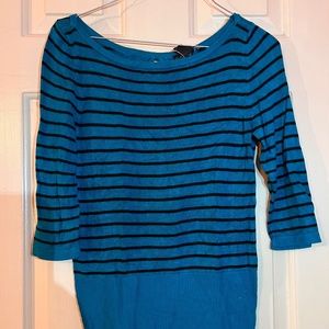 White House black market striped shirt